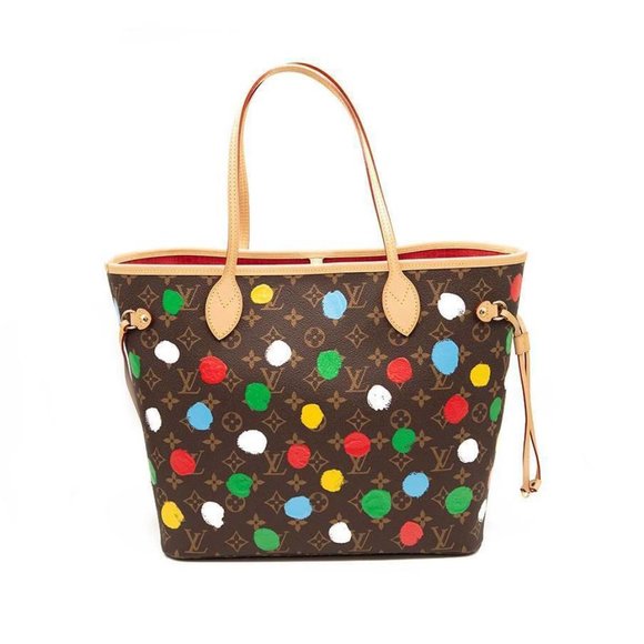 Louis Vuitton Handbags - NEW LOUIS VUITTON LV X YK Monogram Painted Dots Neverfull MM